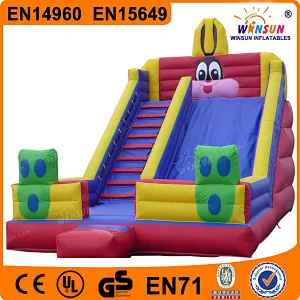 Jumping castle bouncer commercial Inflatable rabbit slide
