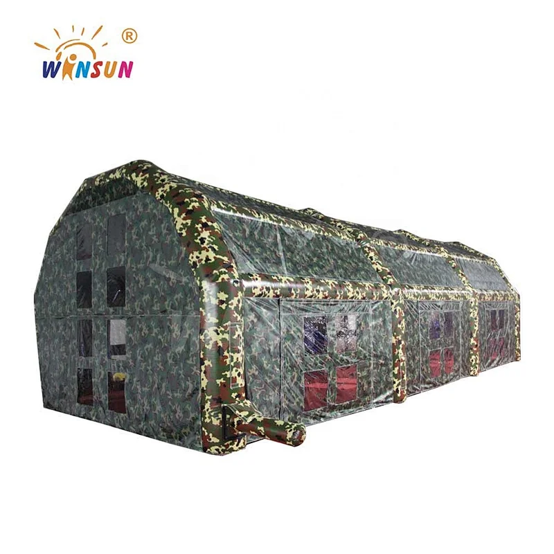 Outdoor used tent manufacturer china army military inflatable tents, inflatable military tent for sale