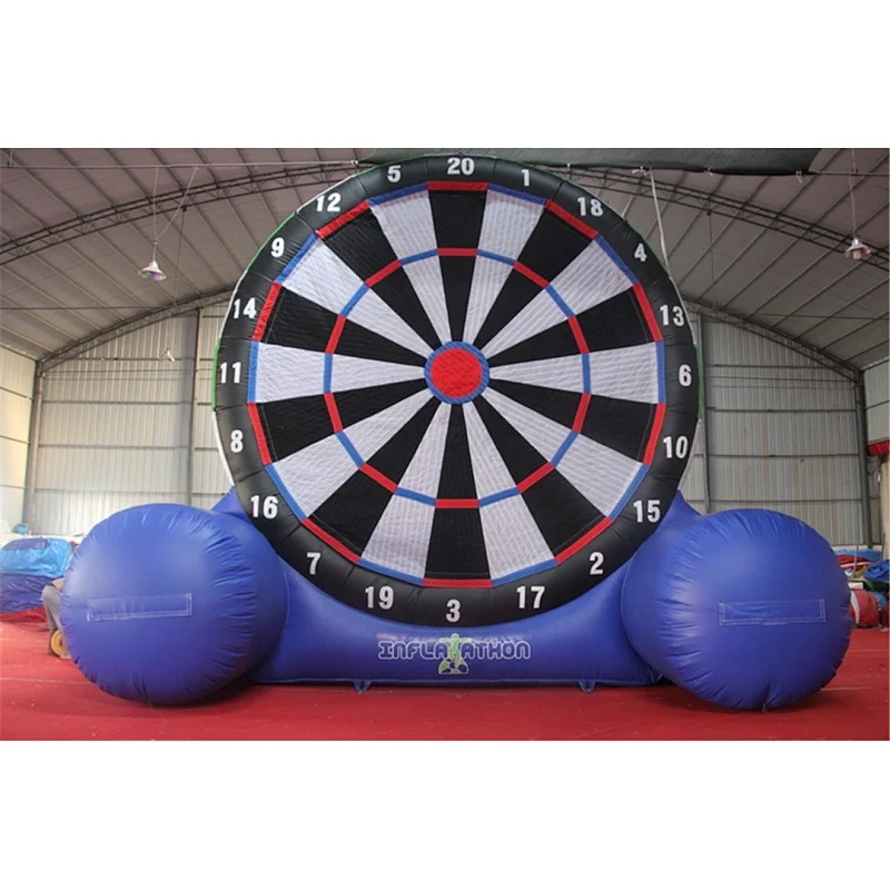 High quality Commercial inflatable soccer dart board, giant inflatable dart board