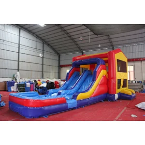 Inflatable Combo with Slide and Pool