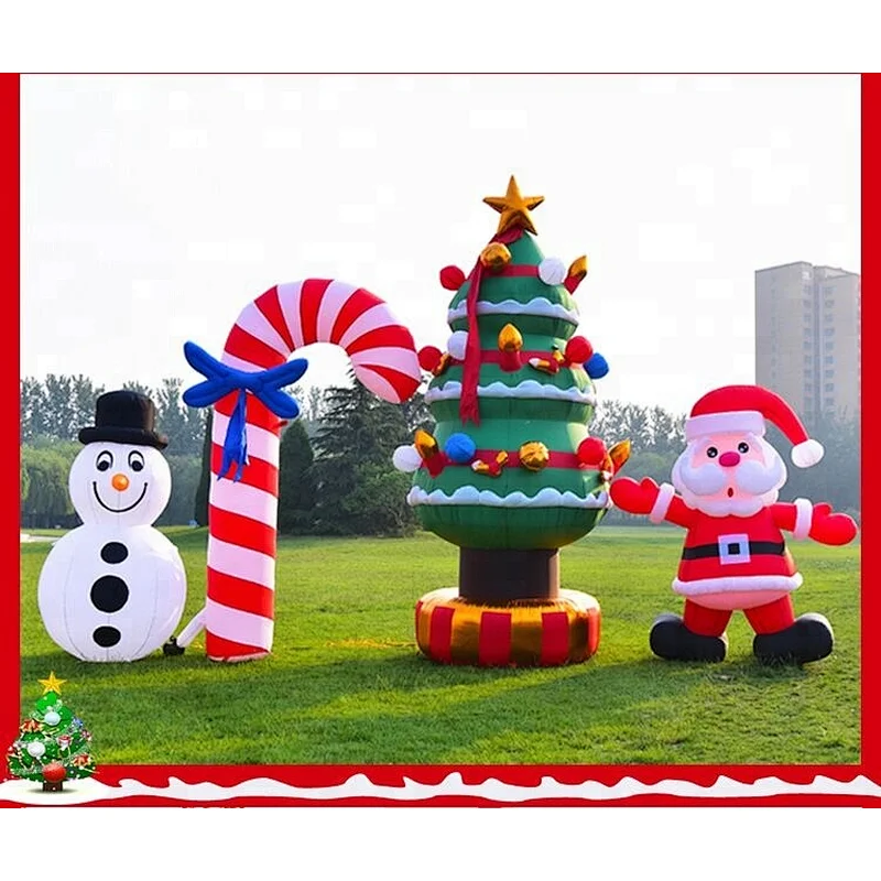 Advance coming inflatable christmas  series models, air dolls, inflatable decoration for holiday and supermarket