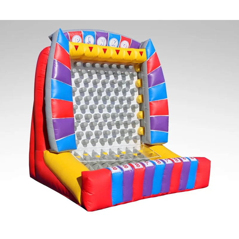 Awesome Family Entertainment Inflatable Plinko Bounce House game, inflatable plinko prize balloon for Event Party Rentals