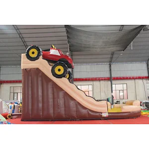 Monster Truck Inflatable Slide