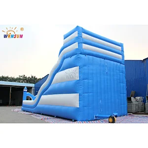 Clown Inflatable Wave Slide
