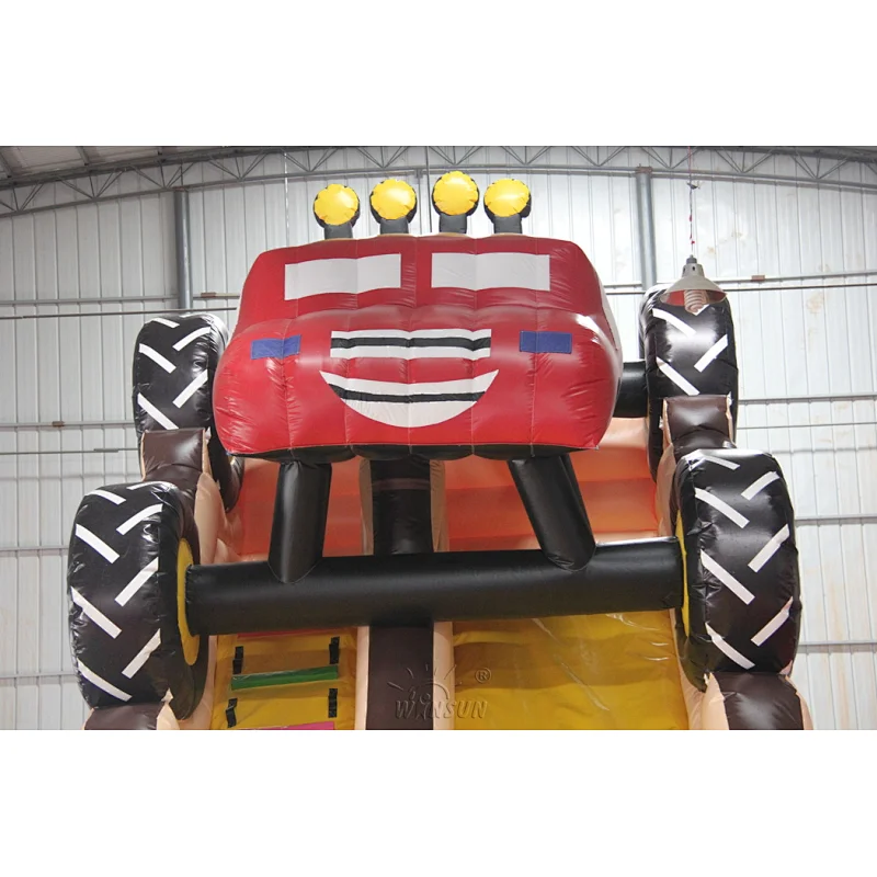 Monster Truck Inflatable Slide
