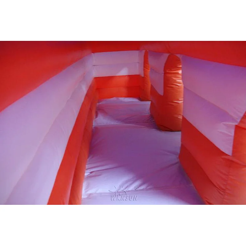 Inflatable Water Slide with airtight pool
