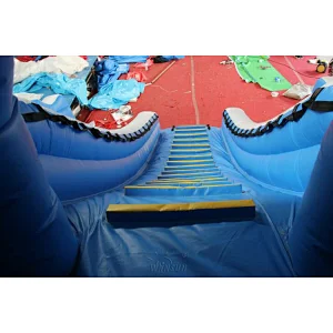 Blue Sea Wave Pirate Ship Water Slide