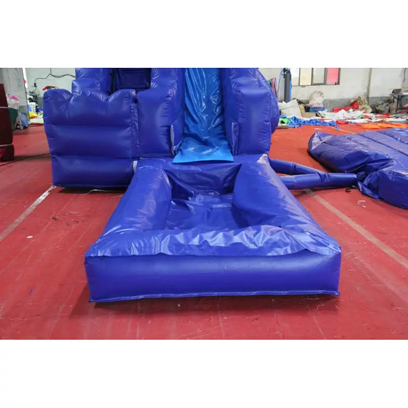 Blue Wave Slide with Slip N Pool