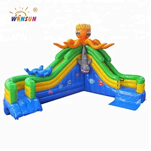 Octopus Inflatable Water Slide