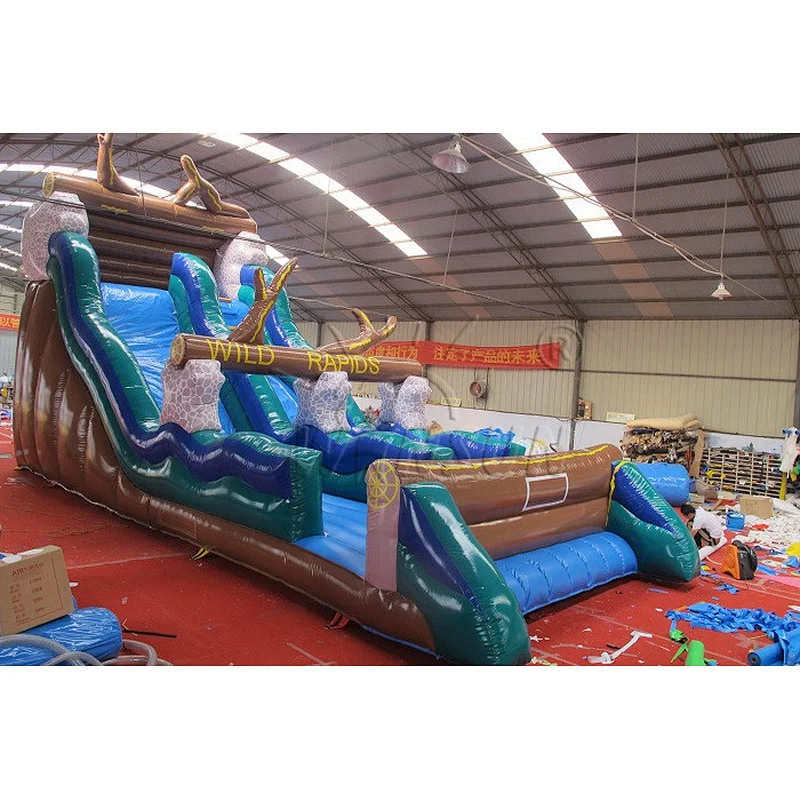Inflatable Wild Rapids Slide