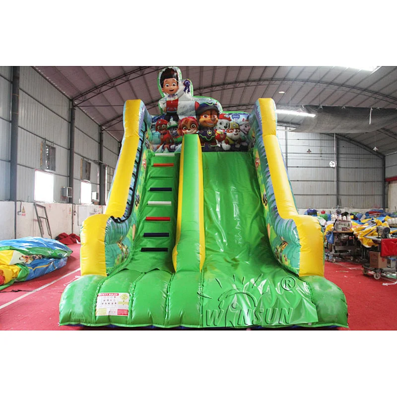 Inflatable slide