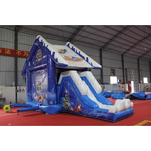 Christmas Eve Inflatable Bouncy House N Slide