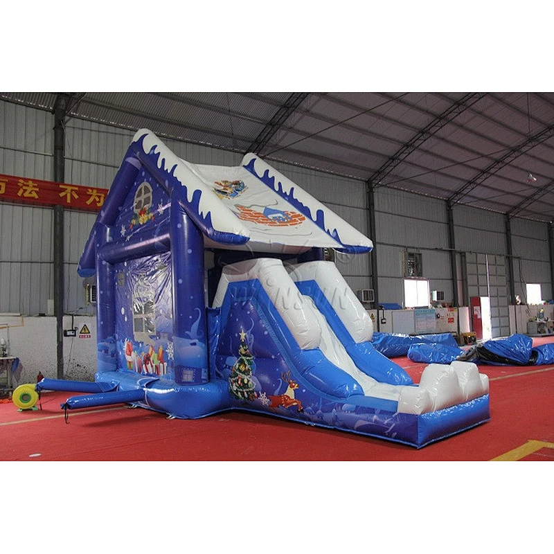 Christmas Eve Inflatable Bouncy House N Slide