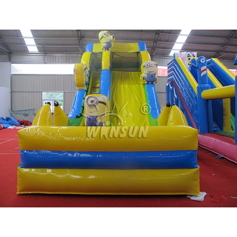 Minions inflatable slide for sale