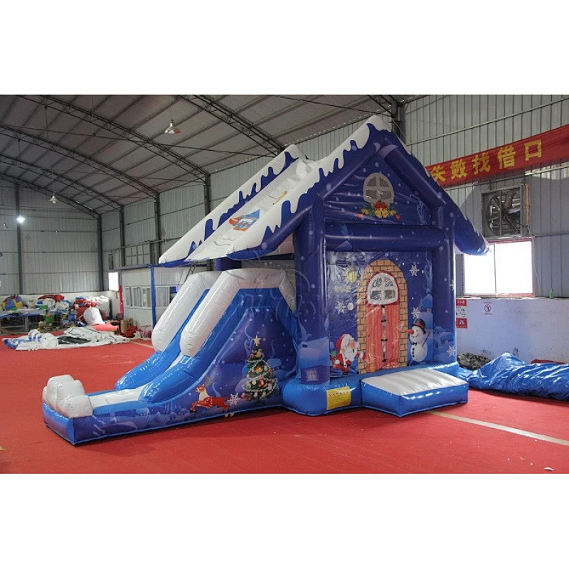 Christmas Eve Inflatable Bouncy House N Slide