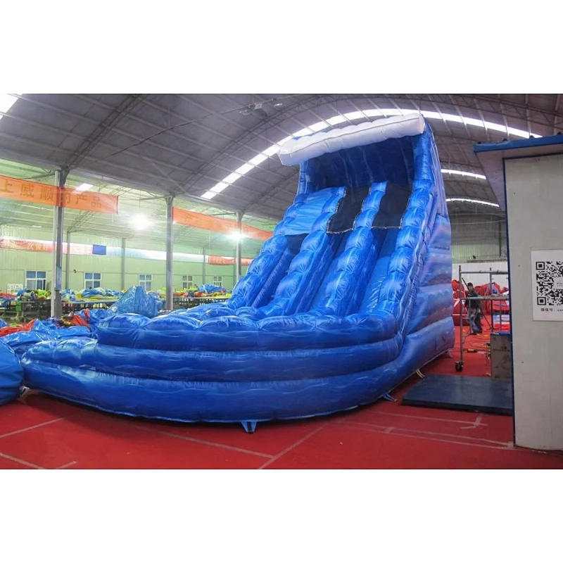 Inflatable water slide