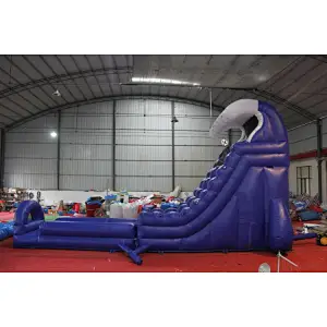 Blue Wave Slide with Slip N Pool