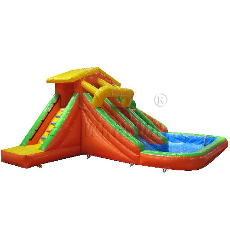 Inflatable water slide