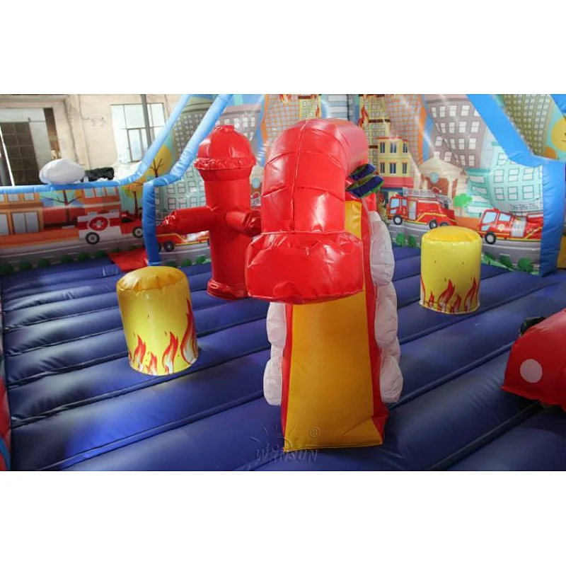 Inflatable Rescue Heroes Moonwalk