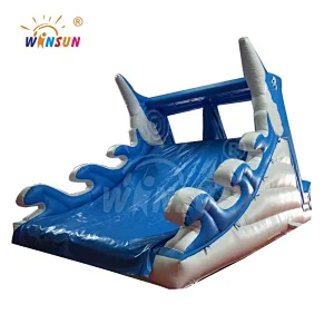 Inflatable Dolphin Water Slide