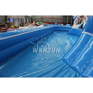 Ice Age inflatable water slide