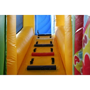 Hawaii themed inflatable combo