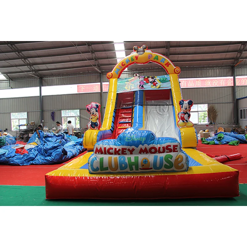 Inflatable water slide