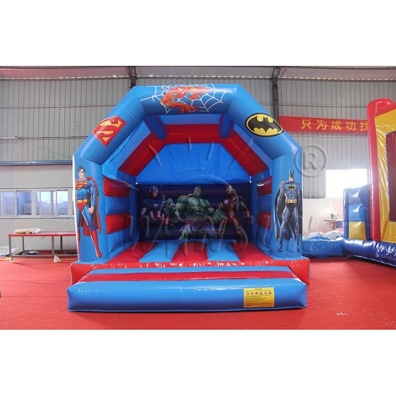 Inflatable Super_hero Bouncy Castle
