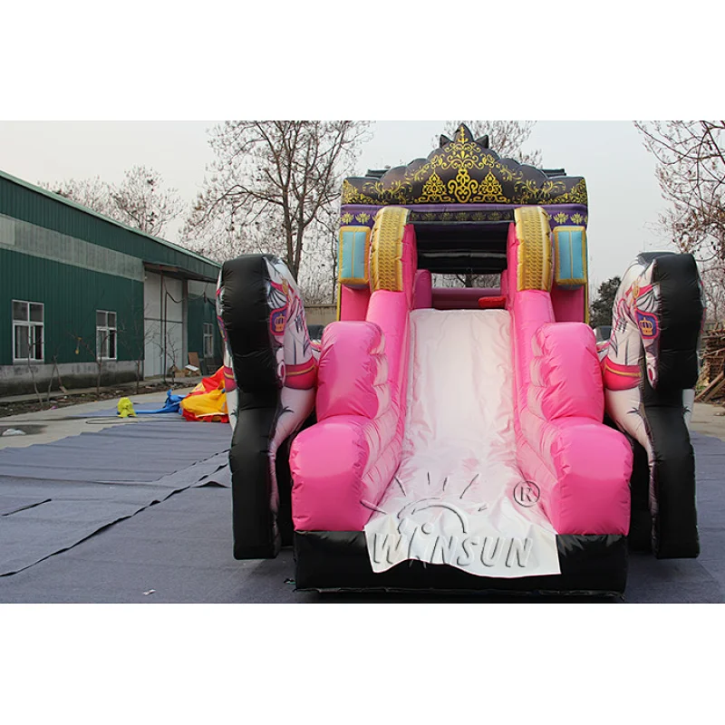 Inflatable Carriage Combo Slide
