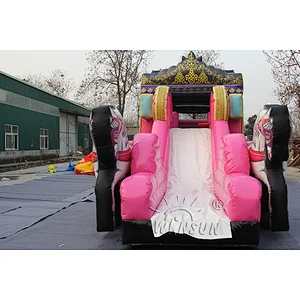 Inflatable Carriage Combo Slide