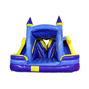 Inflatable Bounce House With Double Slide
