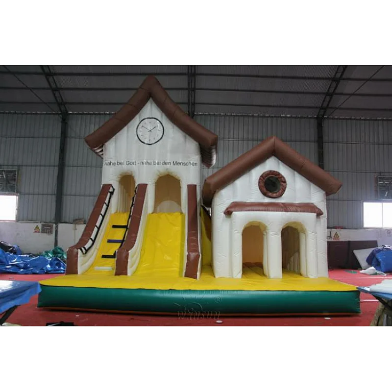 Inflatable Bell tower jumping castle
