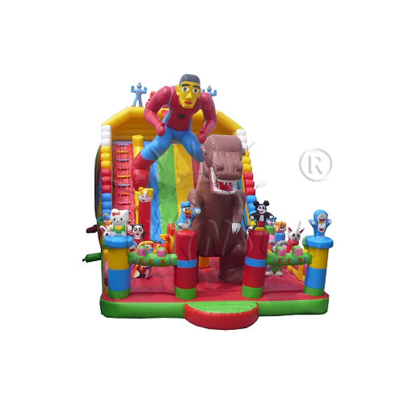 Inflatable slide