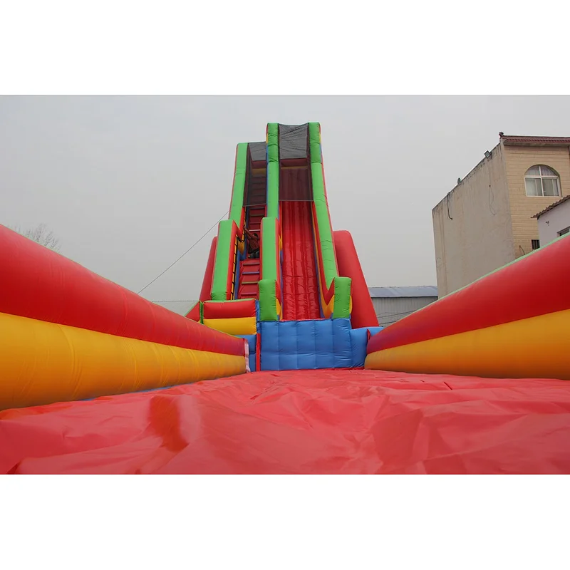 Giant inflatale dropkick slide