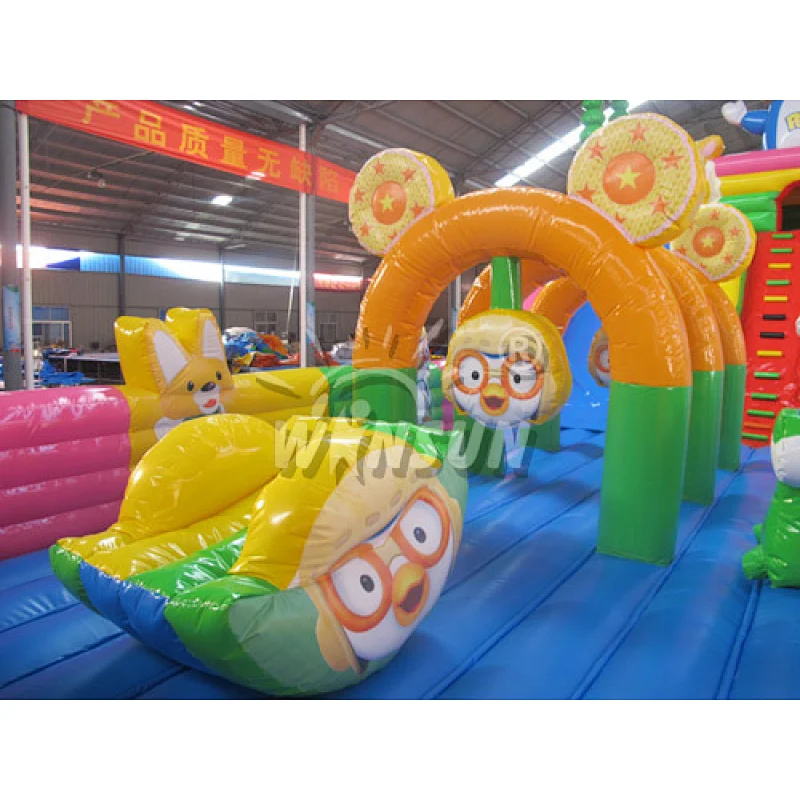 Inflatable slide