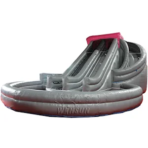 Corkscrew Inflatable Water Slide