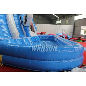 Ice Age inflatable water slide