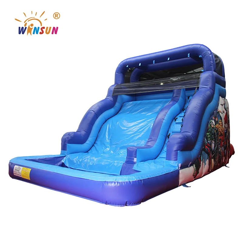 Blue Wave Water Slide