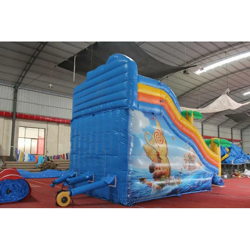 Moana Inflatable Water Slide