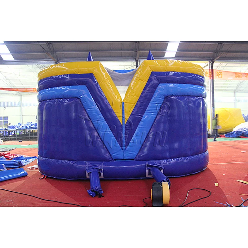 Inflatable Bounce House With Double Slide
