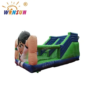Inflatable slide