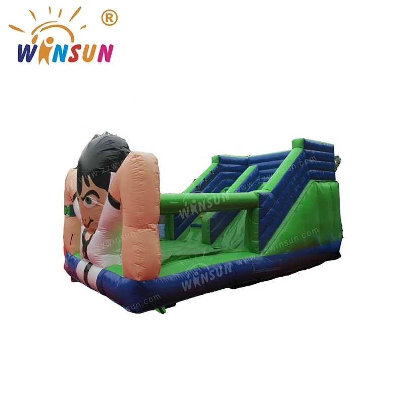 Inflatable slide