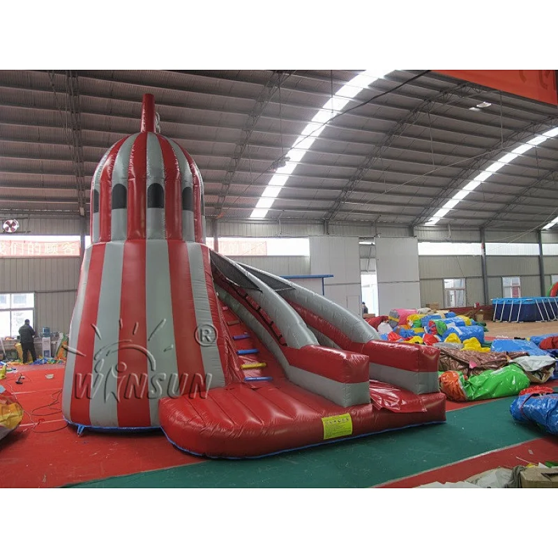 Helter Skelter Inflatable Slide