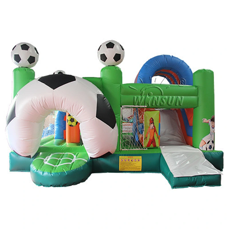 Soccer Themed Inflatable Combo