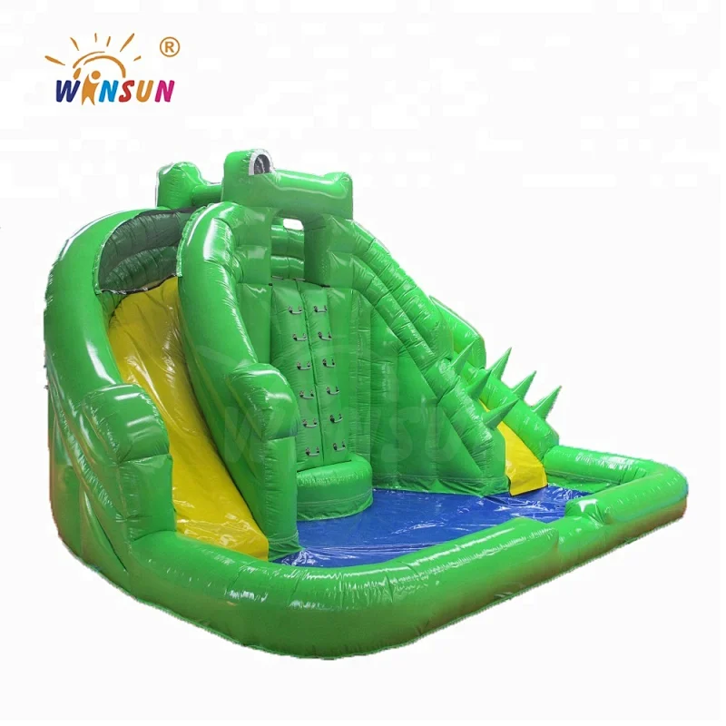 Inflatable water slide