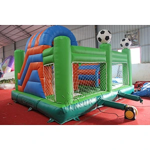 Soccer Themed Inflatable Combo
