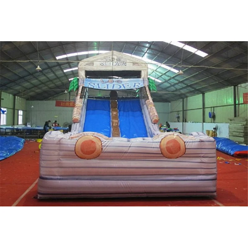 Inflatable slide