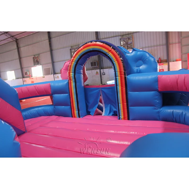 Unicorn Inflatable Combo
