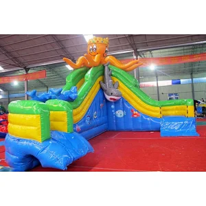 Octopus Inflatable Water Slide