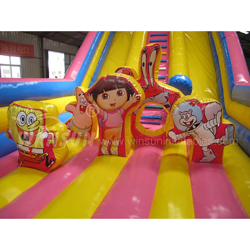 Spongbob inflatable slide